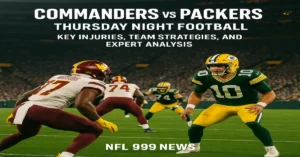 Commanders vs Packers Thursday Night Football packed stadium action – NFL 999 NEWS