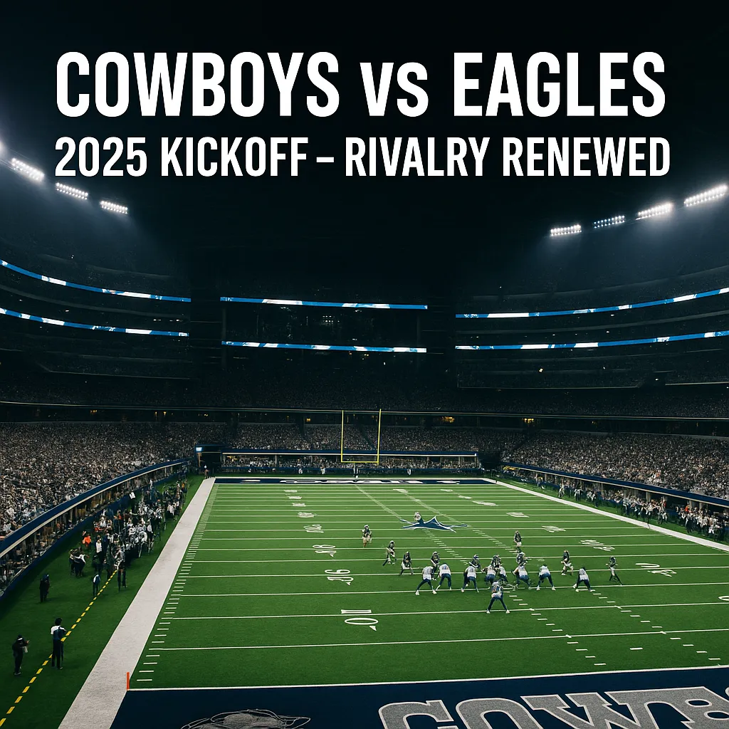 Dallas Cowboys vs Philadelphia Eagles 2025 NFL Kickoff Game highlights – NFL 999 NEWS